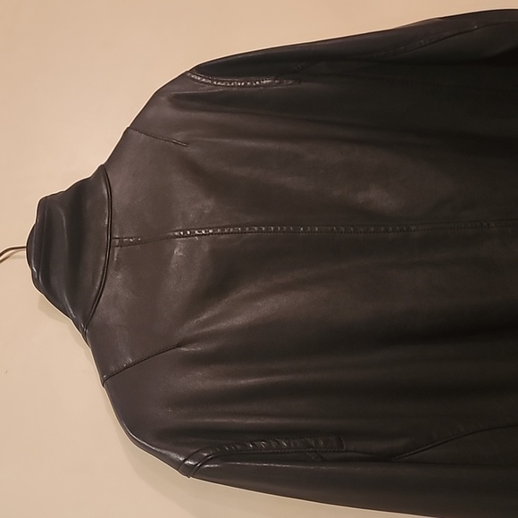 Banana republic leather biker jacket - Picture 4 of 4